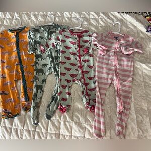 4 total - Kickee Pants 6-9 month Sleepers